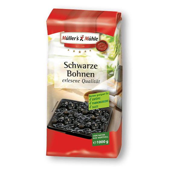 Schwarze Bohnen